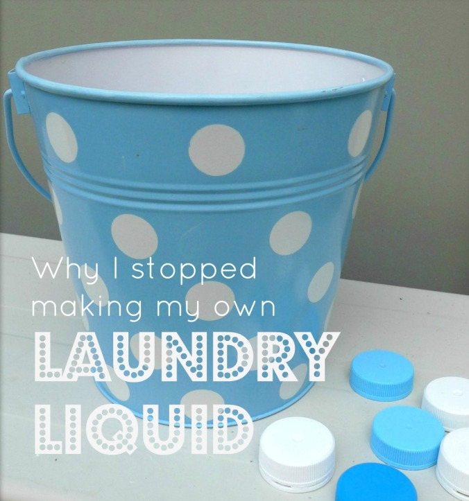 making own laundry liquid